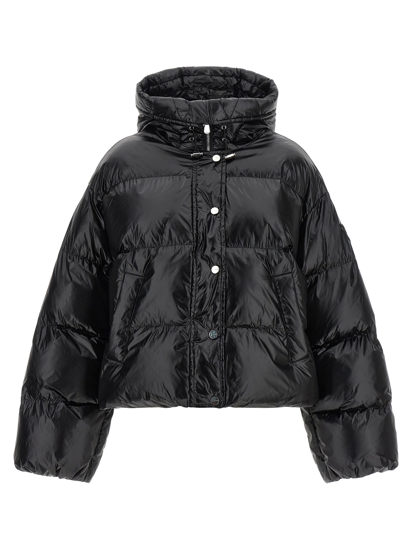 PINKO Schwarze Polyamid-Shell-Jacke