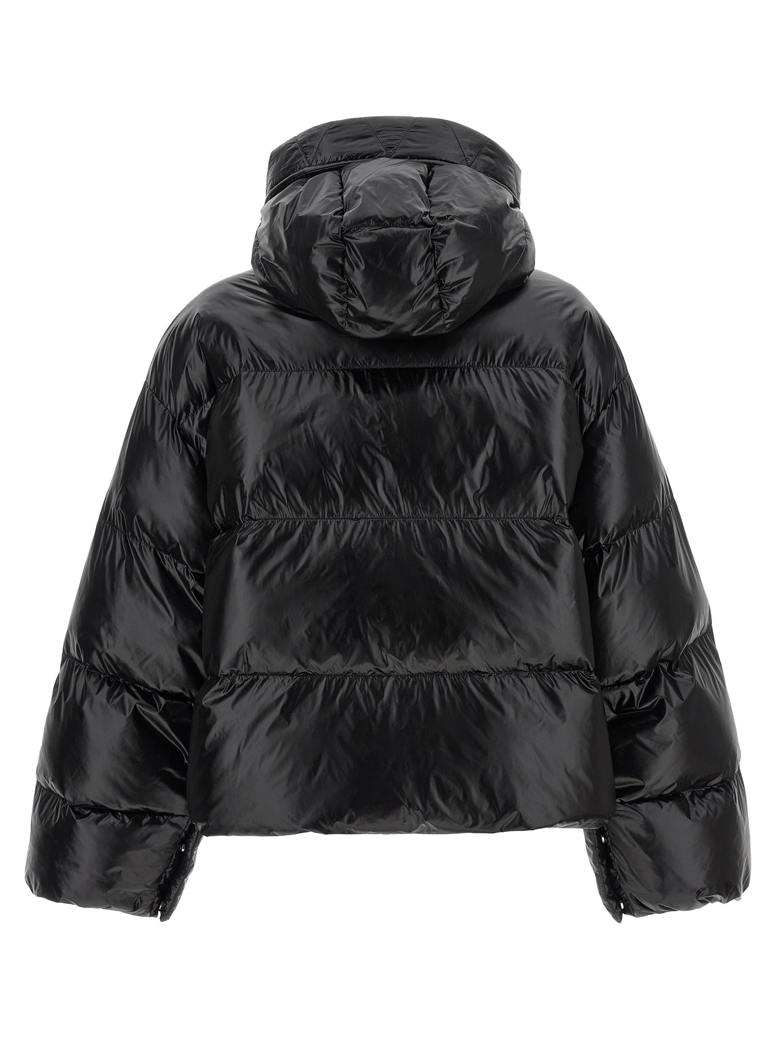 PINKO Schwarze Polyamid-Shell-Jacke