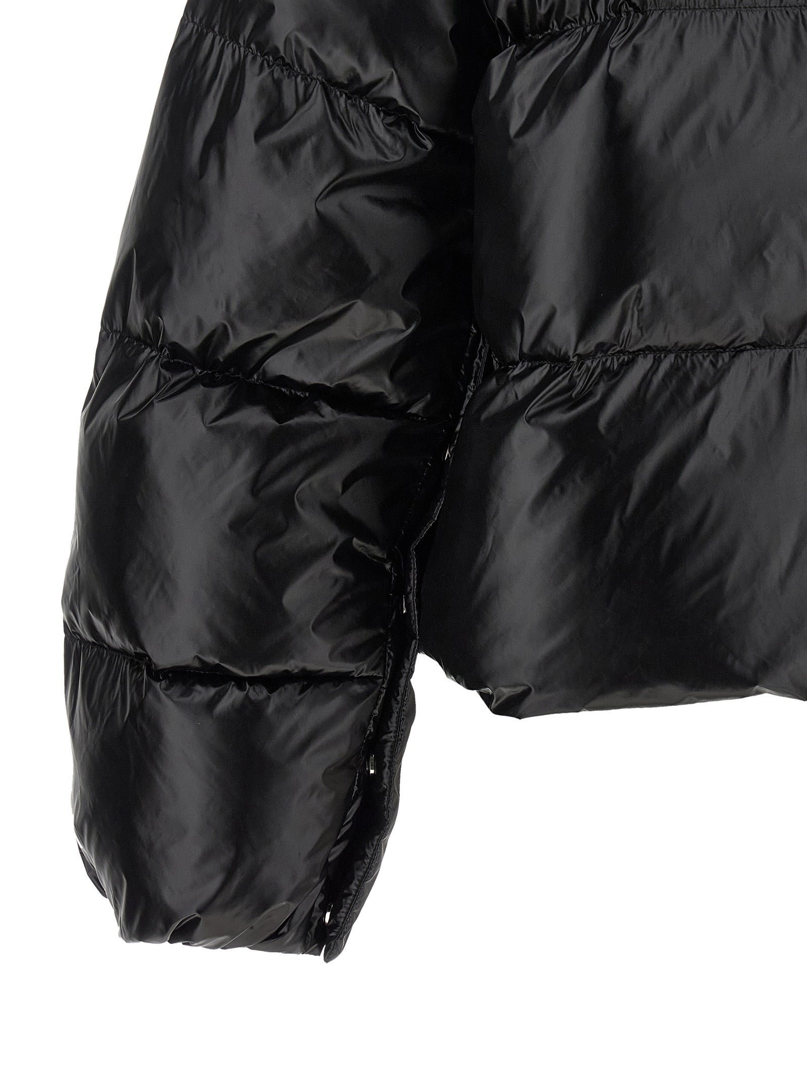PINKO Schwarze Polyamid-Shell-Jacke