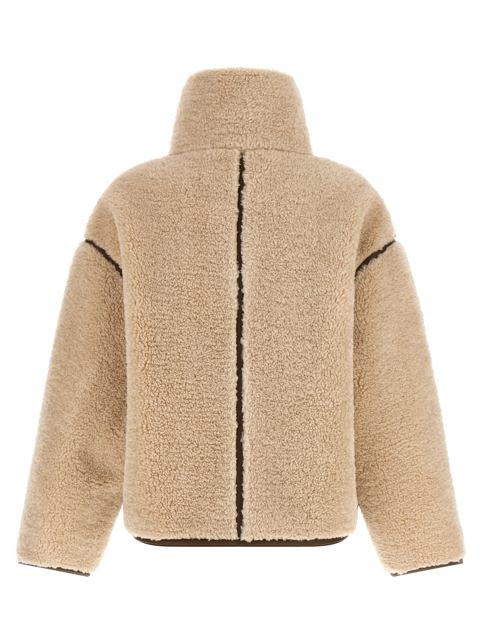 PINKO Beiger Wollmantel