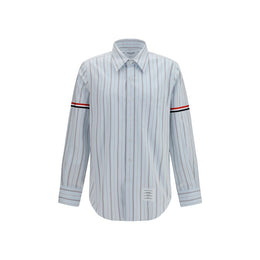 Thom Browne Blaues Baumwollhemd