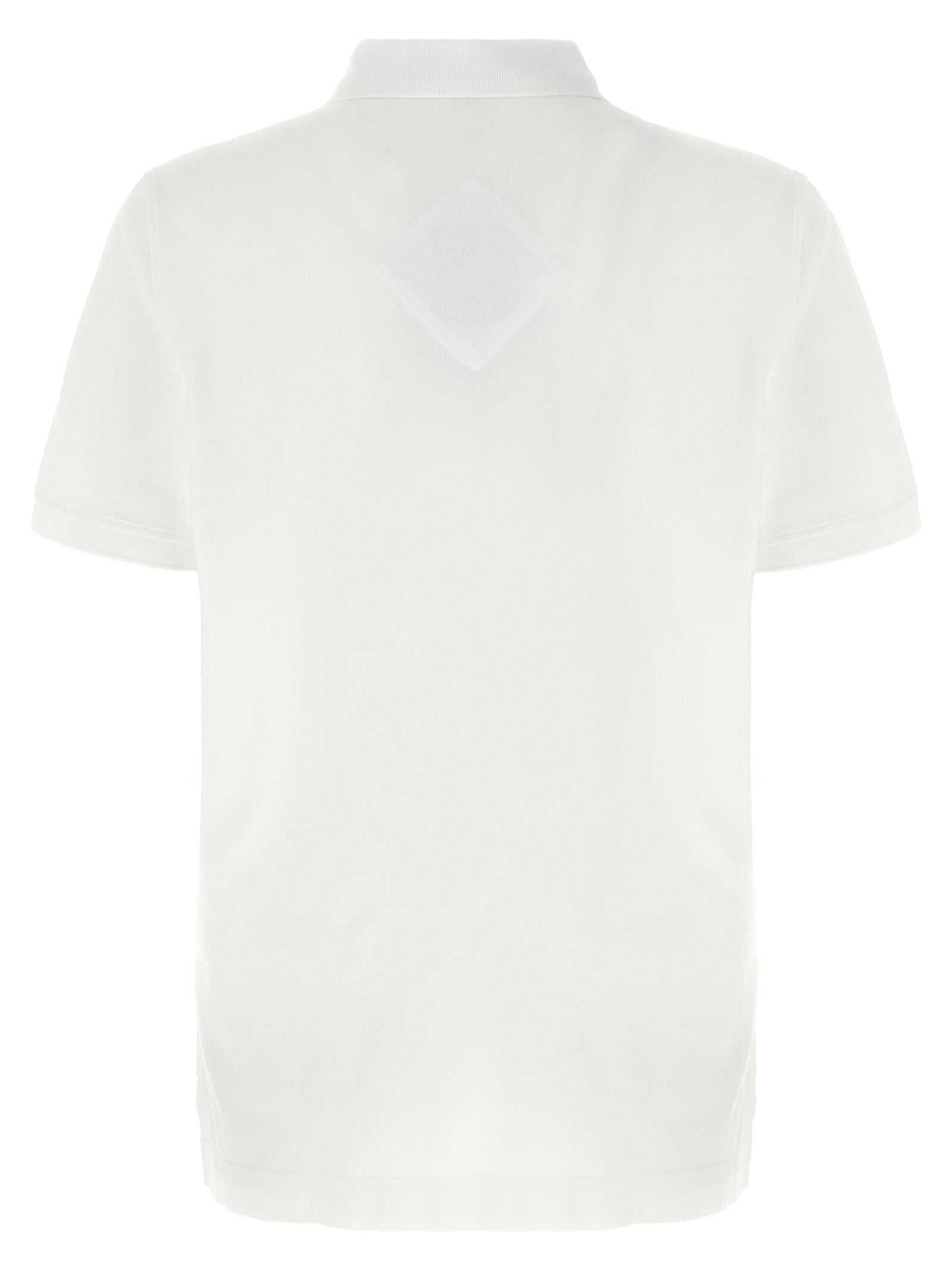 Canada Goose Weißes Poloshirt aus Baumwolle