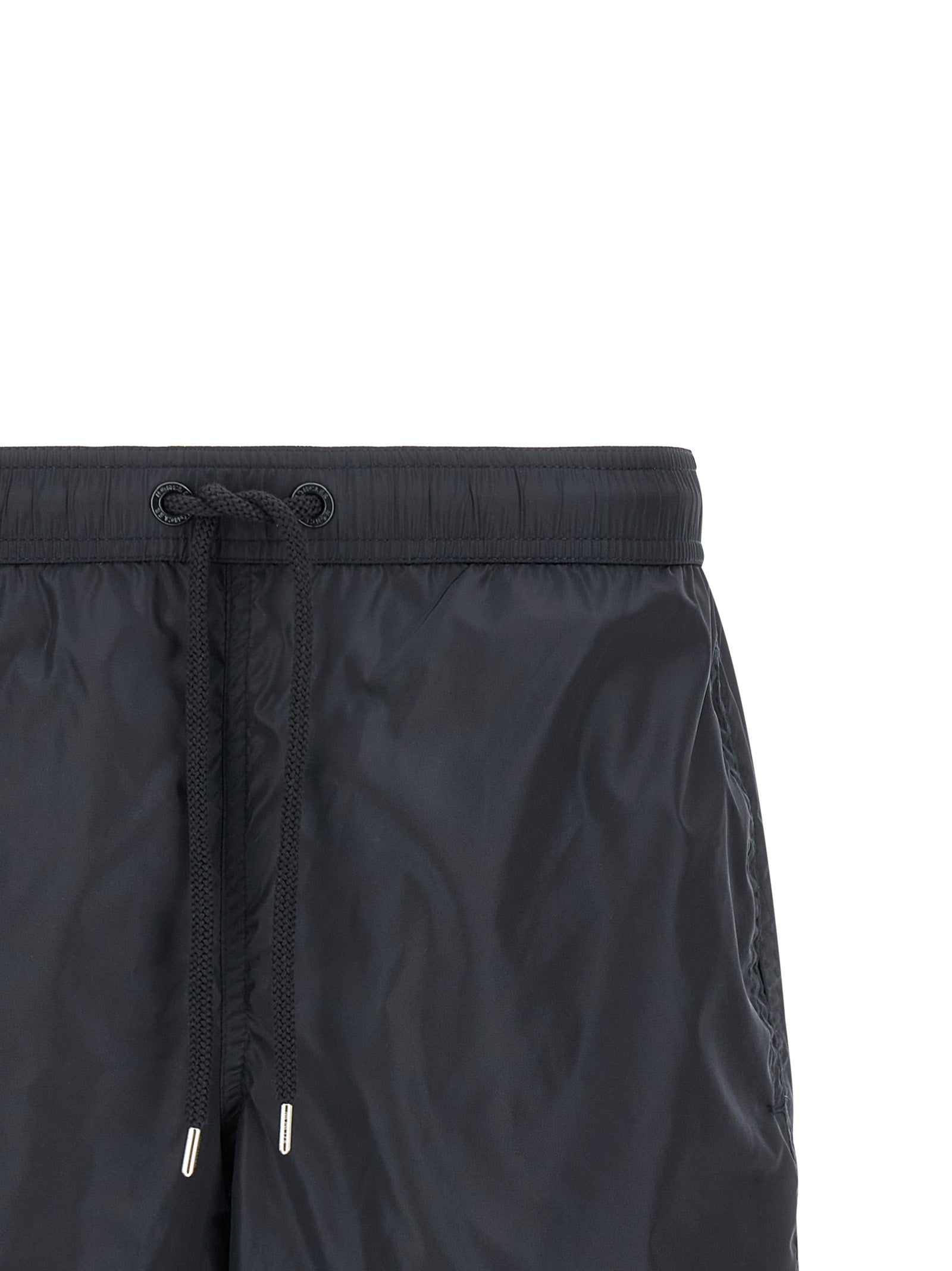 Moncler Blaue Cargo-Shorts aus Polyamid