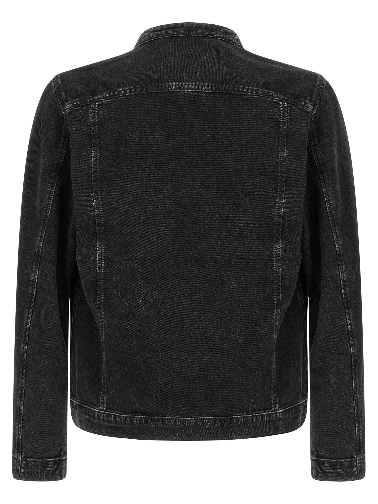Diesel Schwarze Baumwoll-Denimjacke