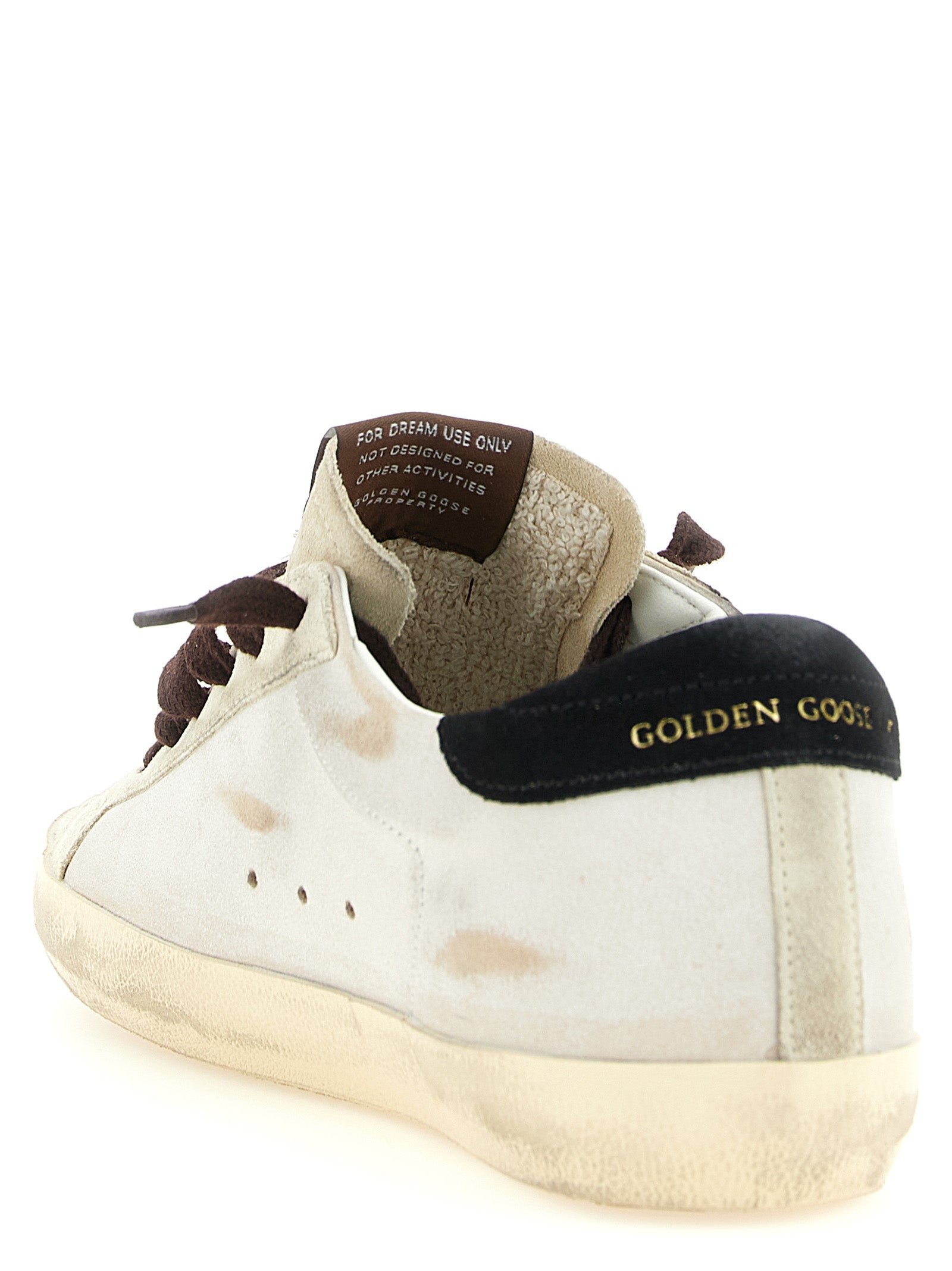 Golden Goose Mehrfarbige Low-Top-Sneaker aus Rindsleder