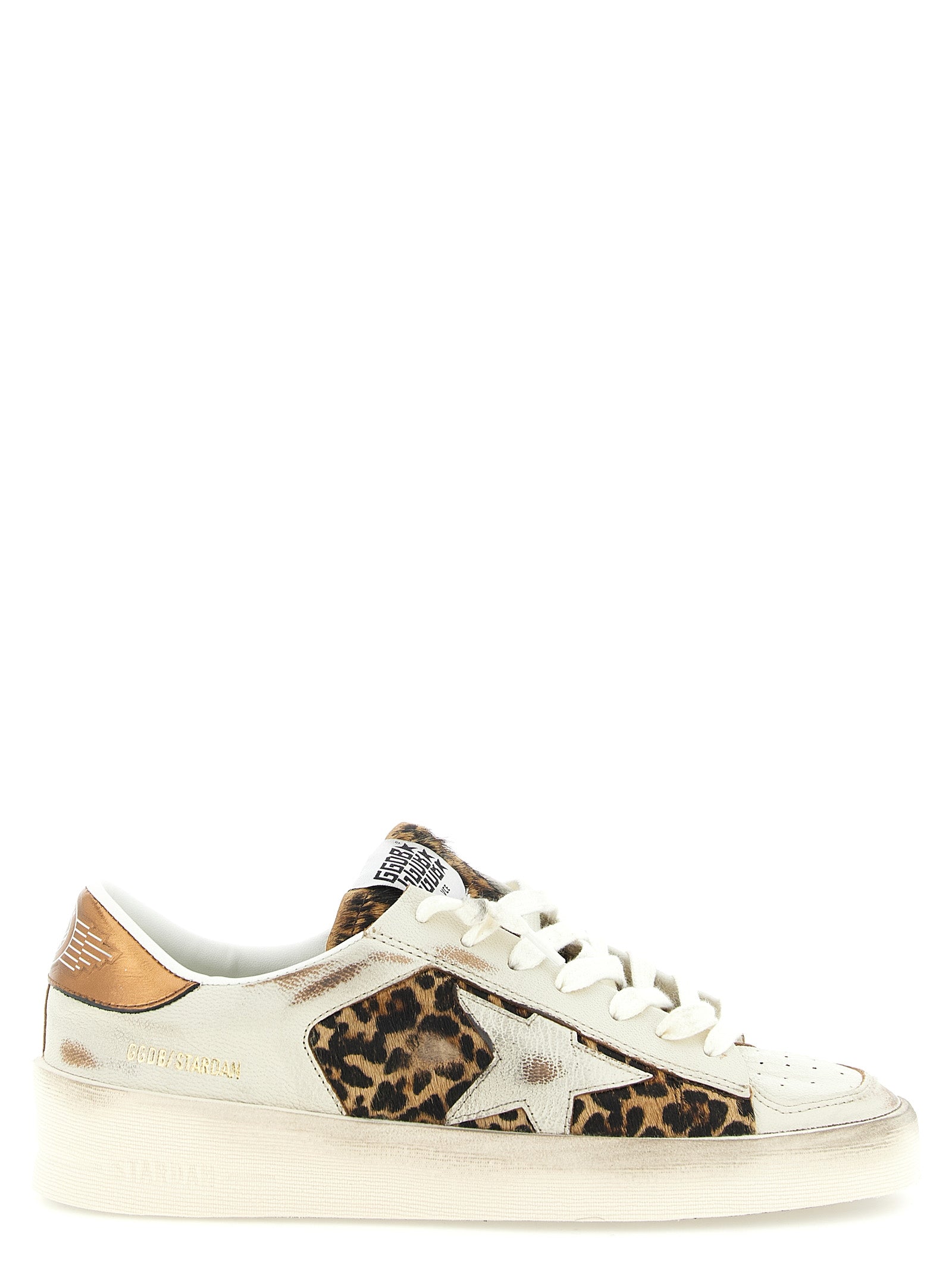 Golden Goose Multicolor Ziegenleder Low-Top-Sneakers