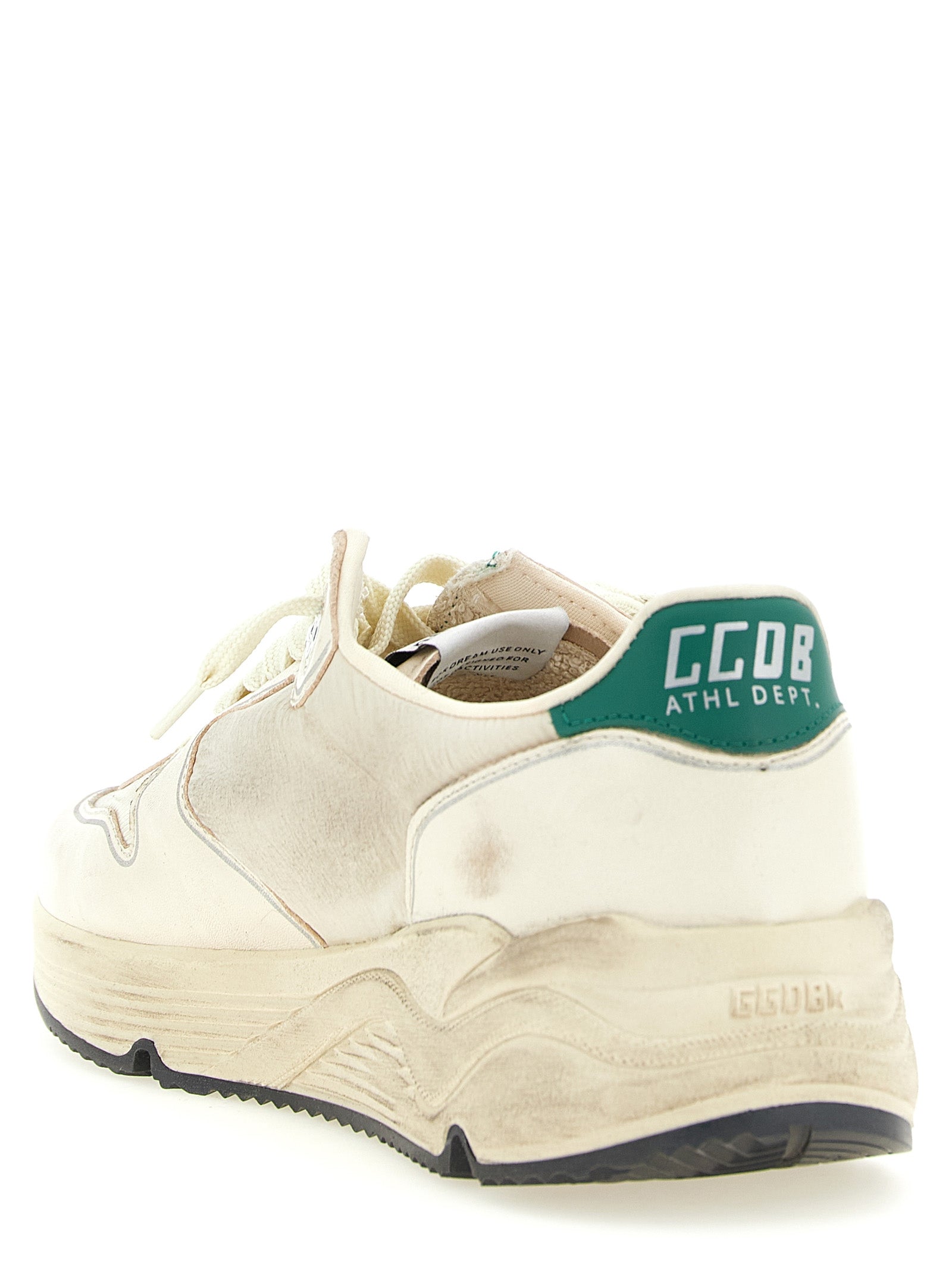 Golden Goose Zweifarbige Leder-Sneaker im Athletic-Stil