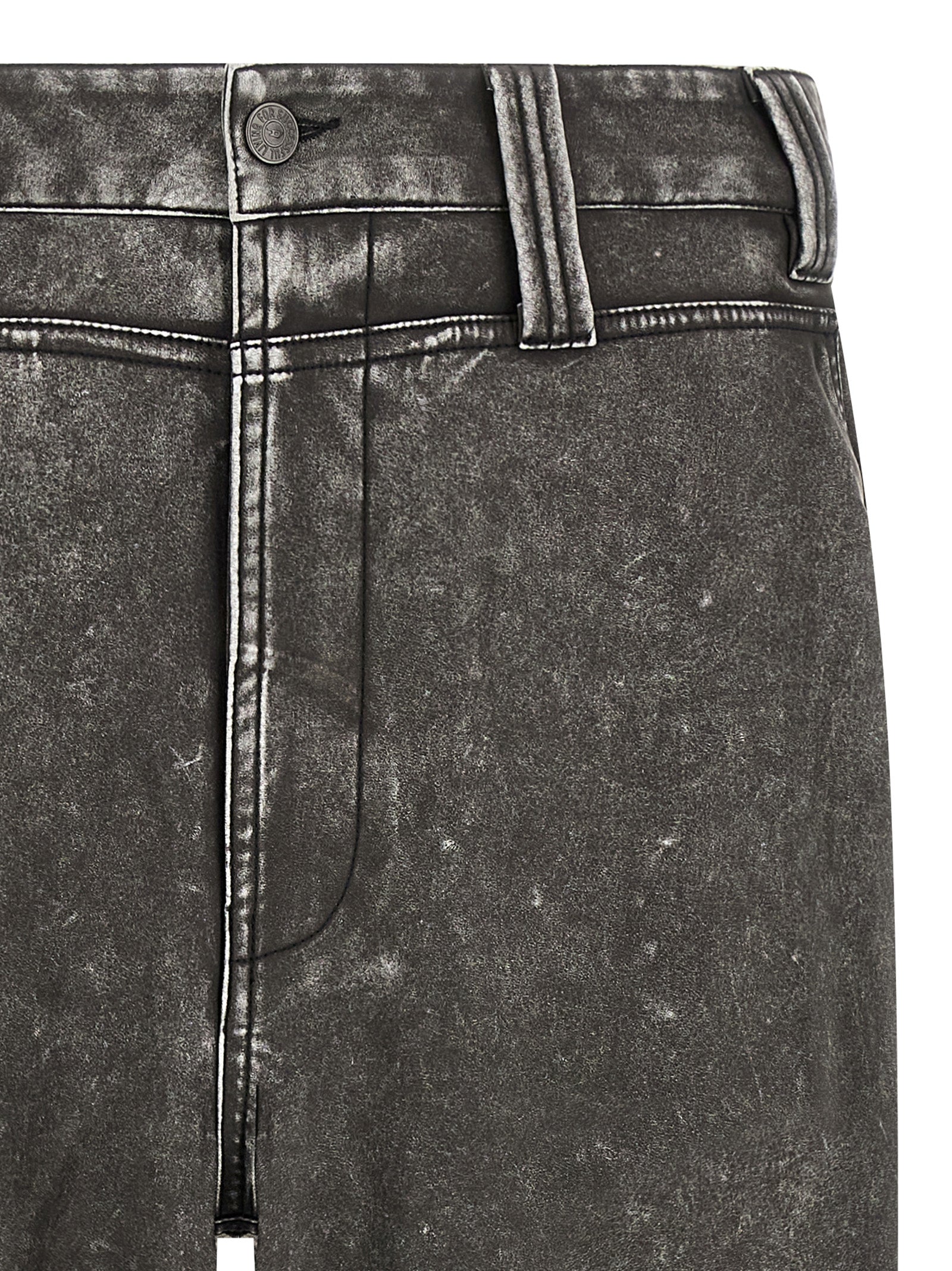 Diesel Graue Freizeithose aus Polyethylen
