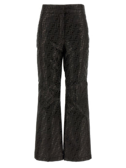 Fendi Braune Baumwoll-Sporthose