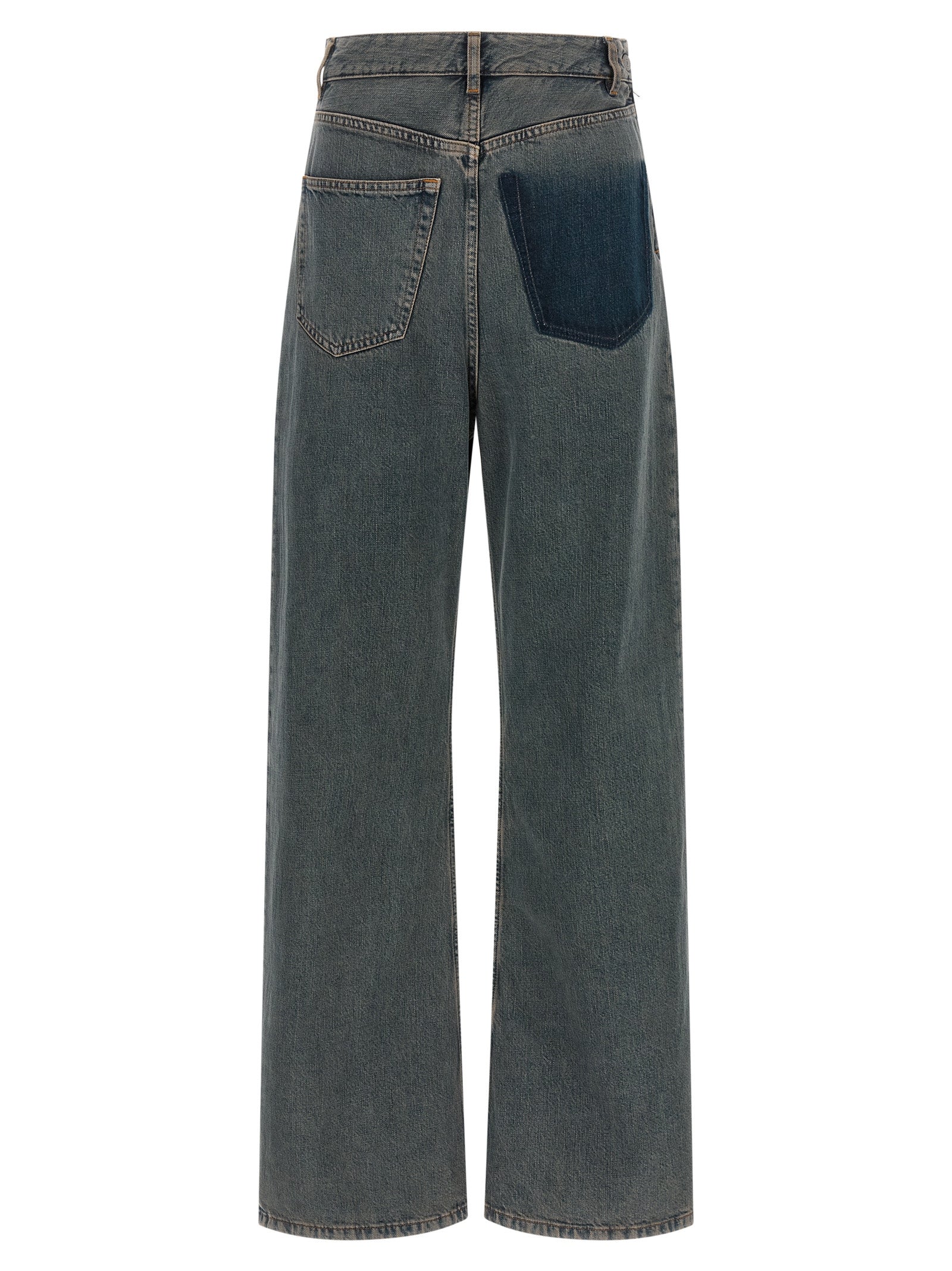 MM6 Maison Margiela Graue Jeans aus Baumwolle