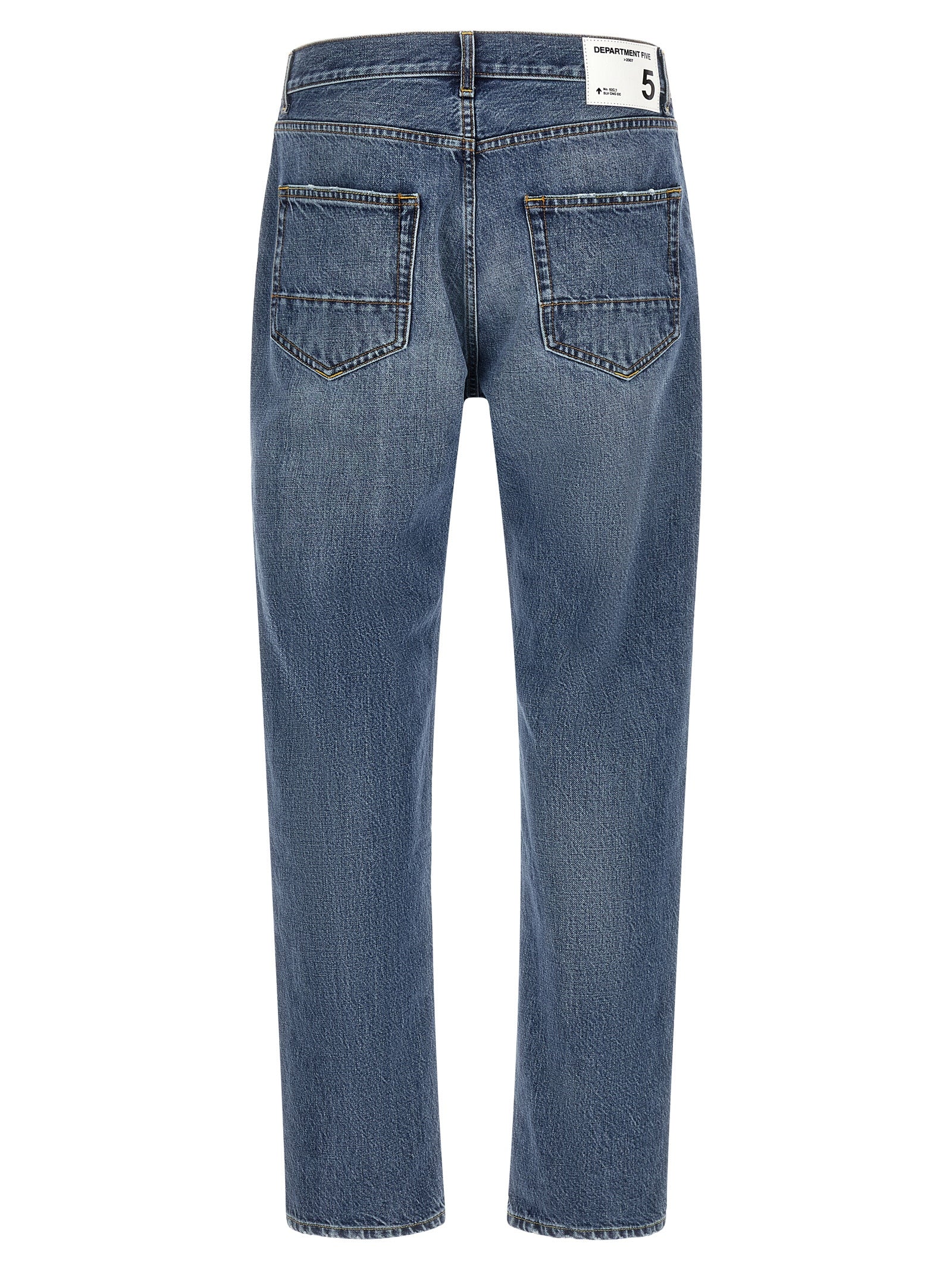 Department 5 Blaue Baumwolljeans im Relaxed Fit