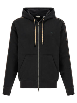 Burberry Schwarzer Baumwoll-Sweatshirt