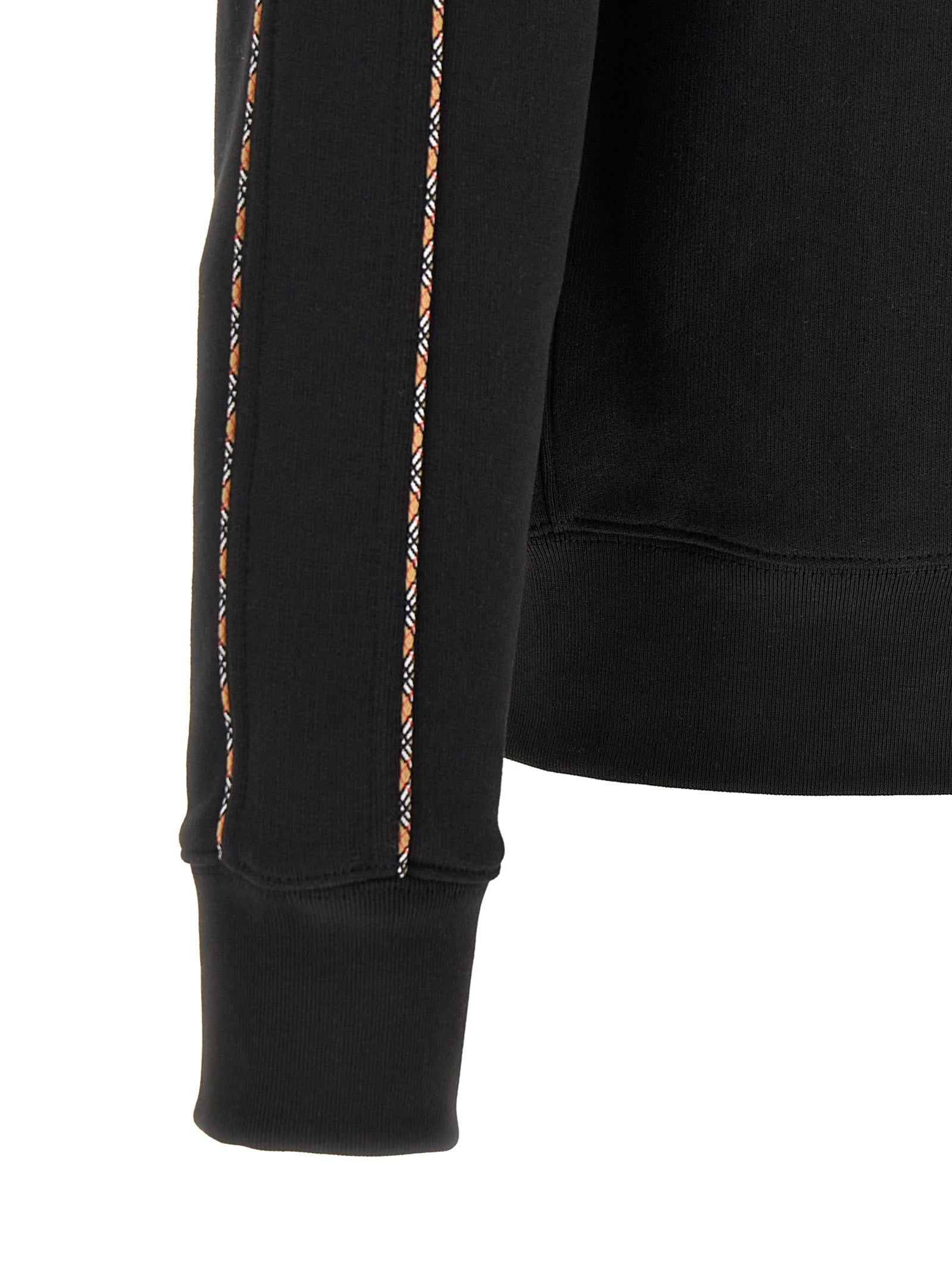 Burberry Schwarzer Baumwoll-Sweatshirt