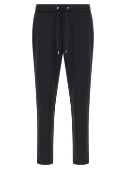 Moncler Schwarze Polyamid-Jogginghose (Trainingshose)