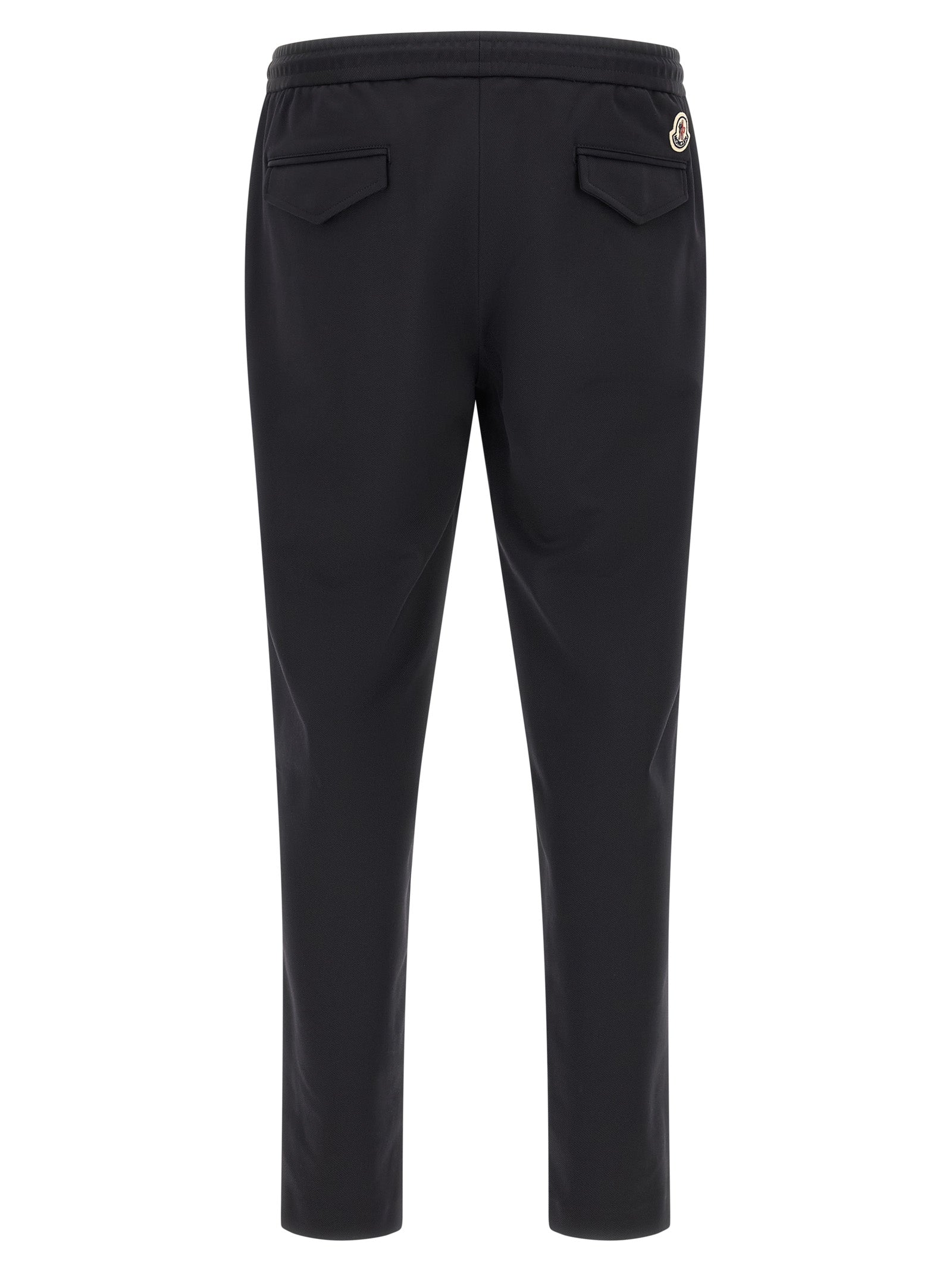 Moncler Schwarze Polyamid-Jogginghose (Trainingshose)