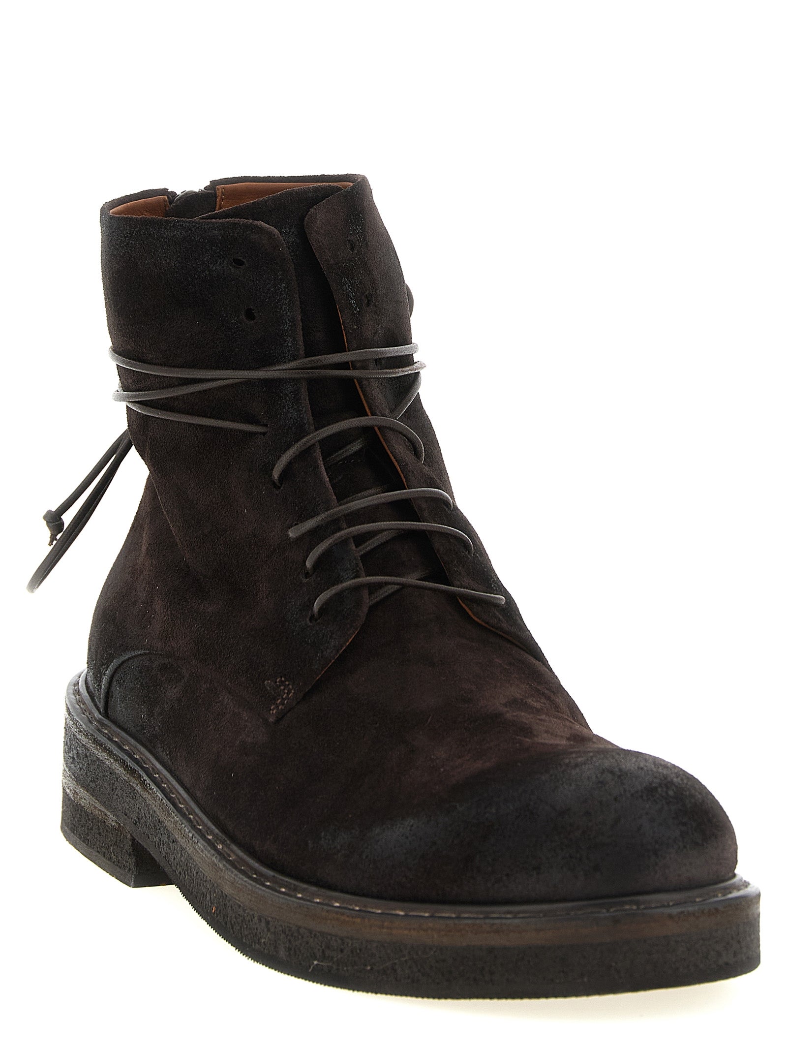Marsell Chelsea Boots aus braunem Kalbsleder