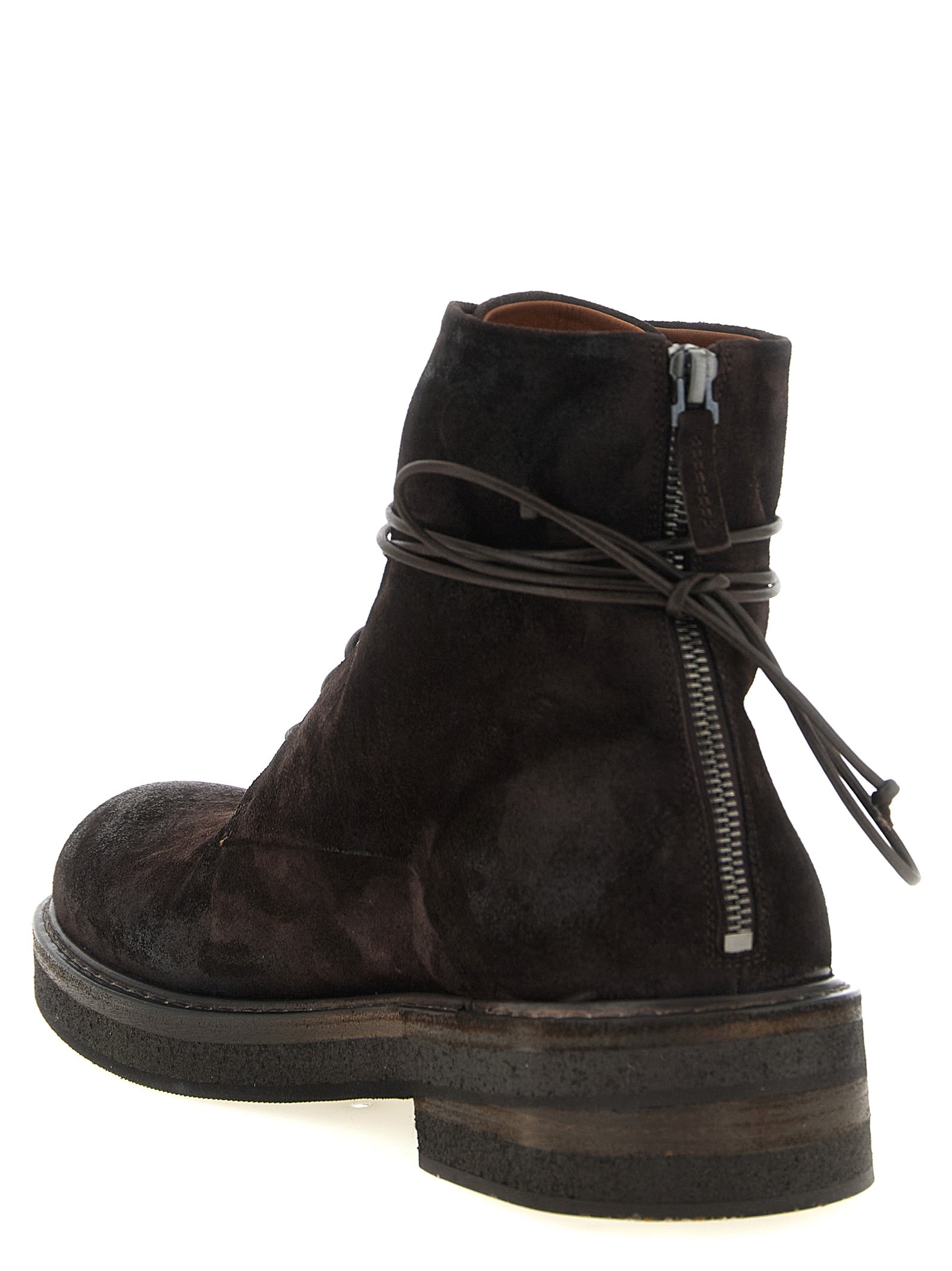 Marsell Chelsea Boots aus braunem Kalbsleder