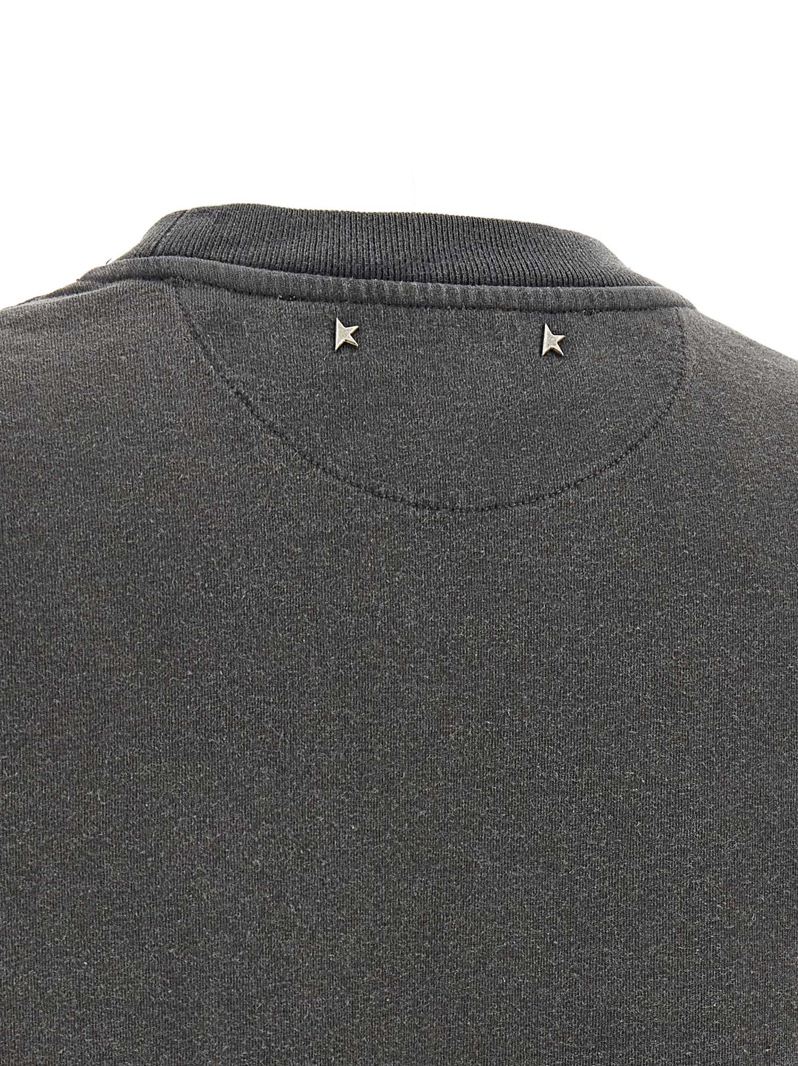 Golden Goose Graues Baumwoll-T-Shirt