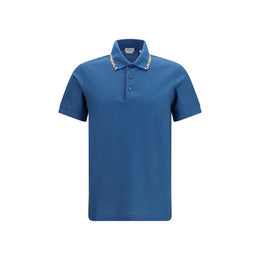 Burberry Blaues Baumwoll-Polohemd