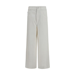 Brunello Cucinelli Beige Baumwolljeans Denim