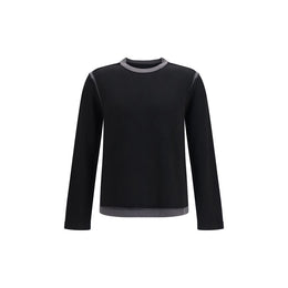 MM6 Pullover aus Wolle Oves Aries in Schwarz