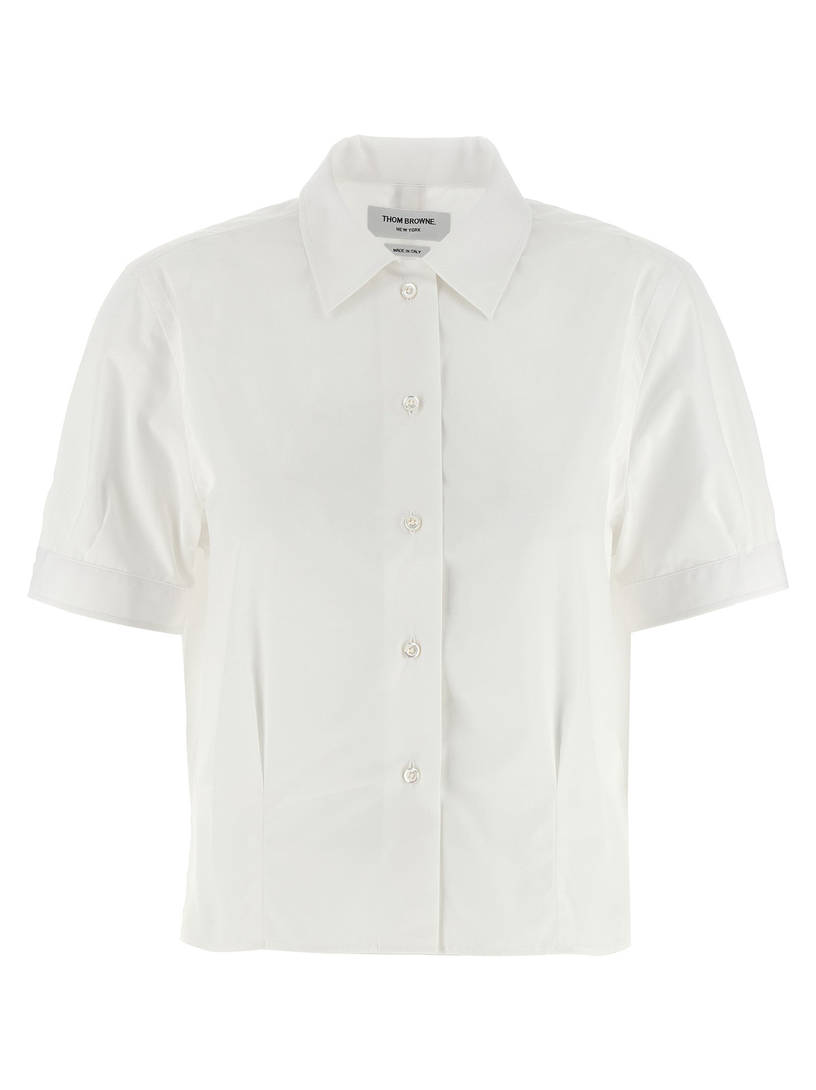 Thom Browne Weiße Baumwollbluse