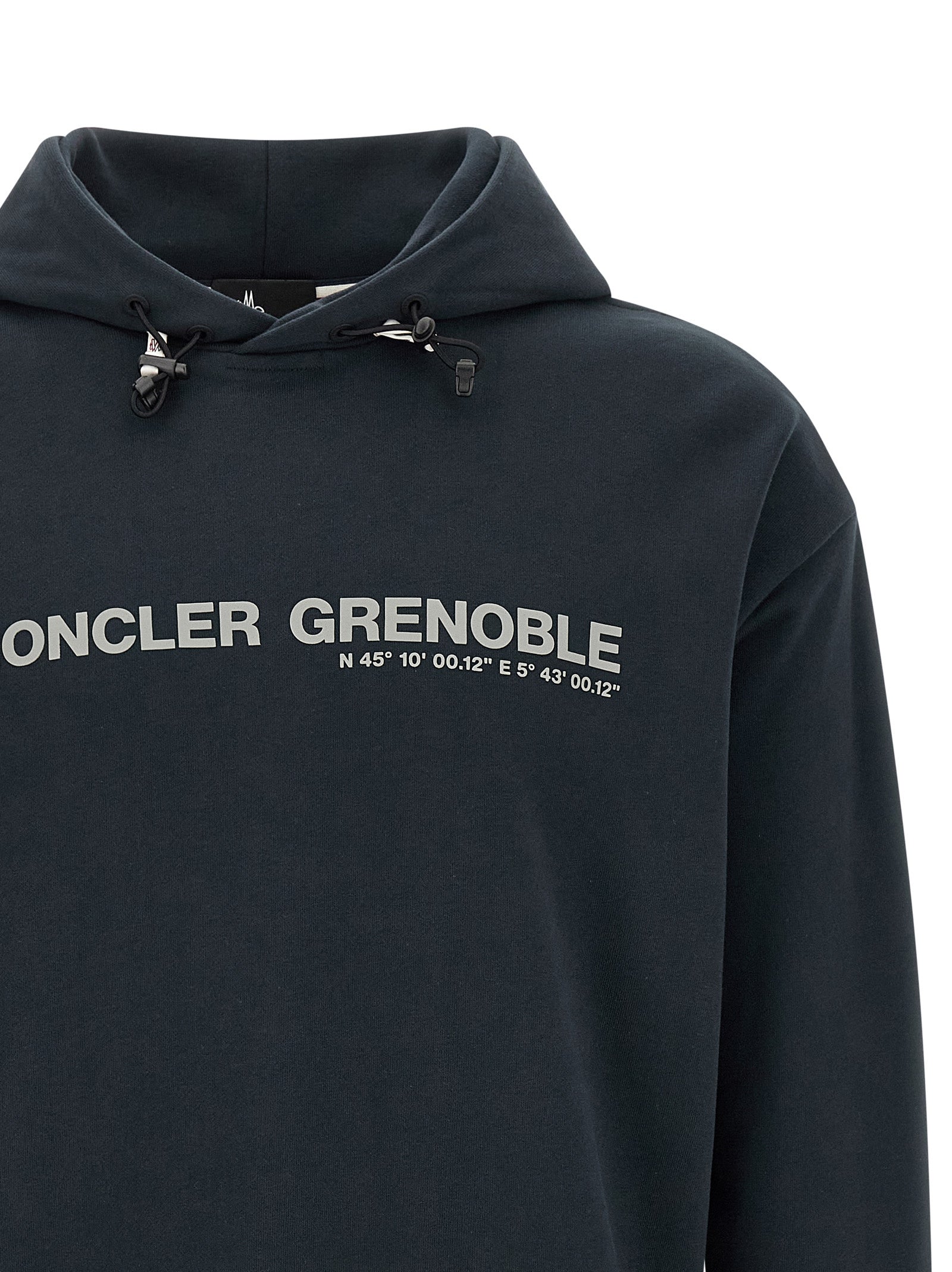 Moncler Grenoble Blauer Baumwoll-Sweatshirt