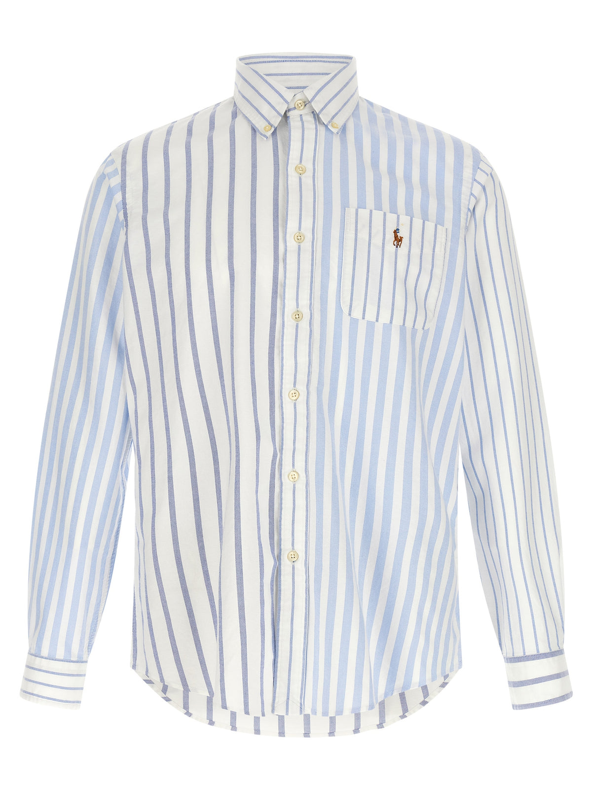 Polo Ralph Lauren Blaue Baumwollbluse