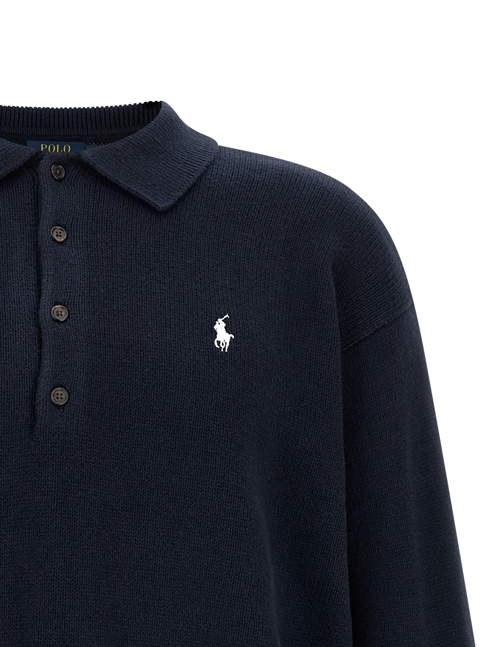 Polo Ralph Lauren Blauer Baumwollcardigan