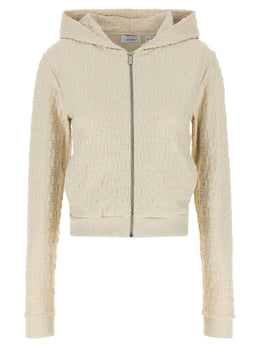 Off-White Beige Baumwoll-Sweatshirt