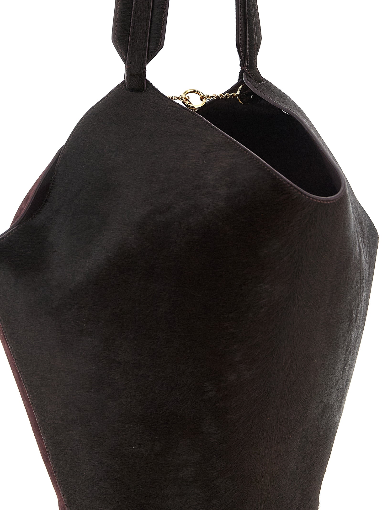 Khaite Bordeaux Kalbsleder Tote Bag