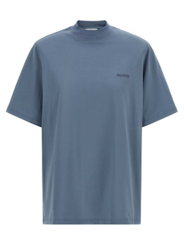 The Attico Blaues Baumwoll-T-Shirt