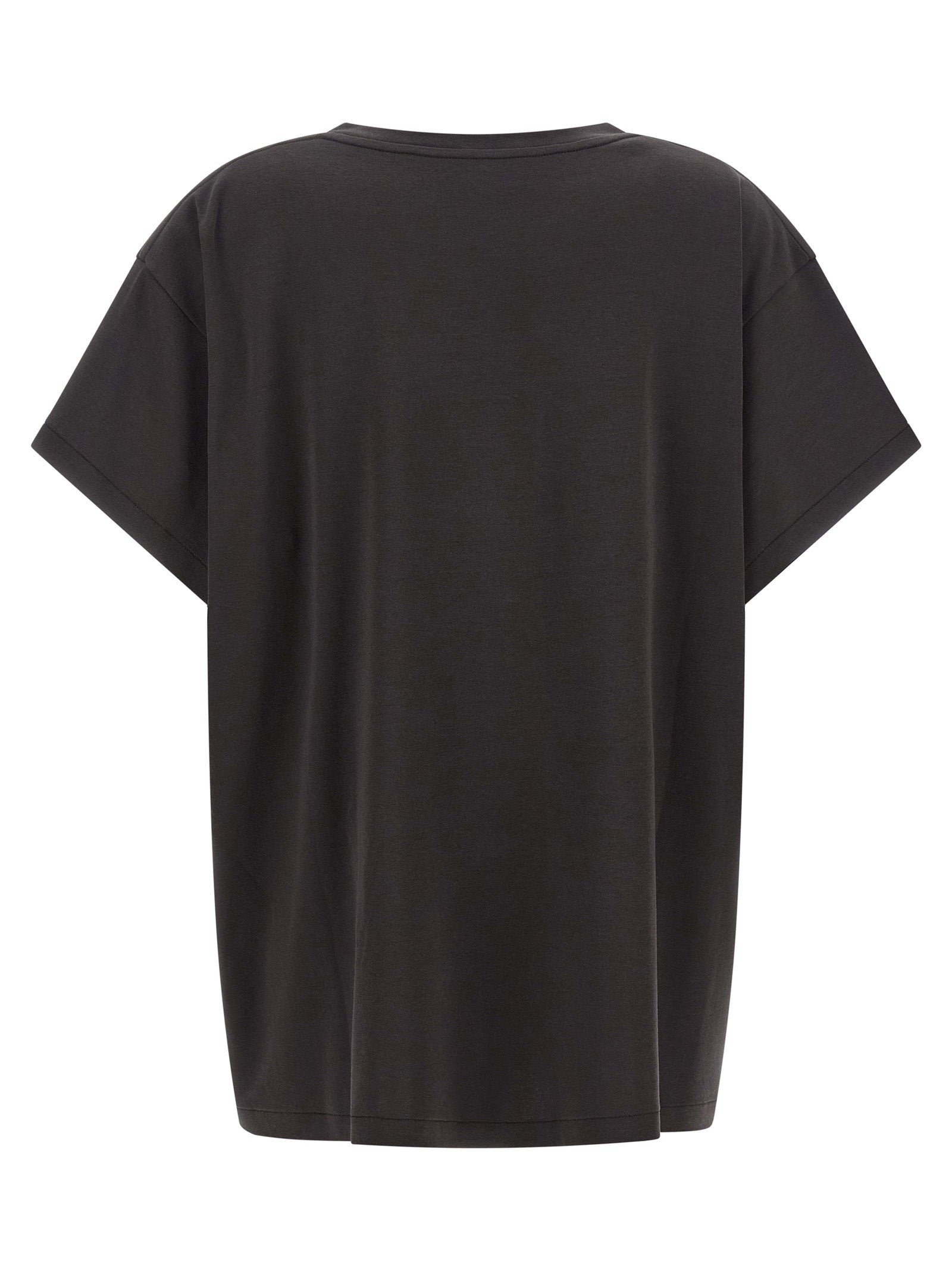 Khaite Graues Baumwoll-T-Shirt