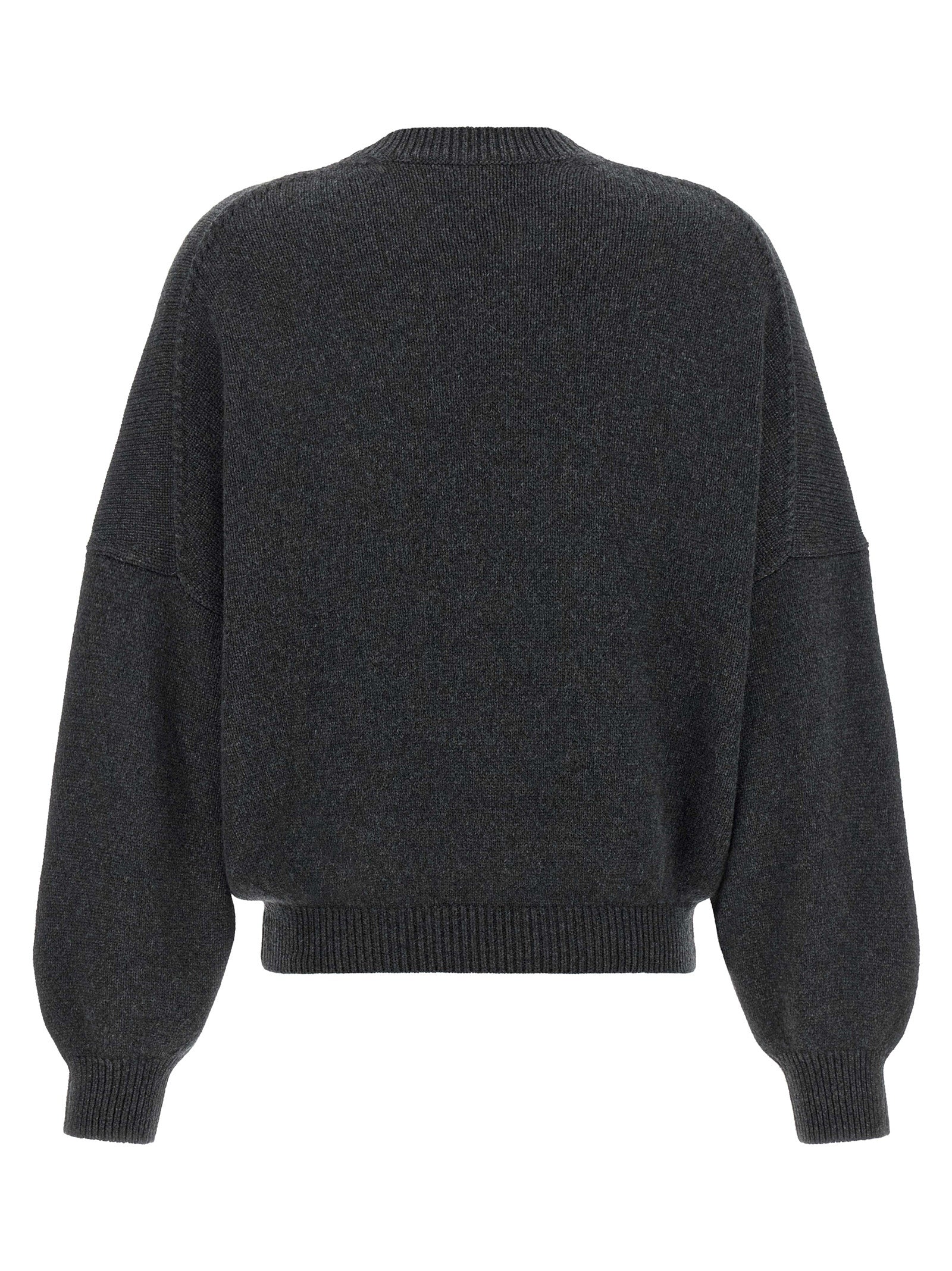 Khaite Grauer Kaschmir-Strickjacke