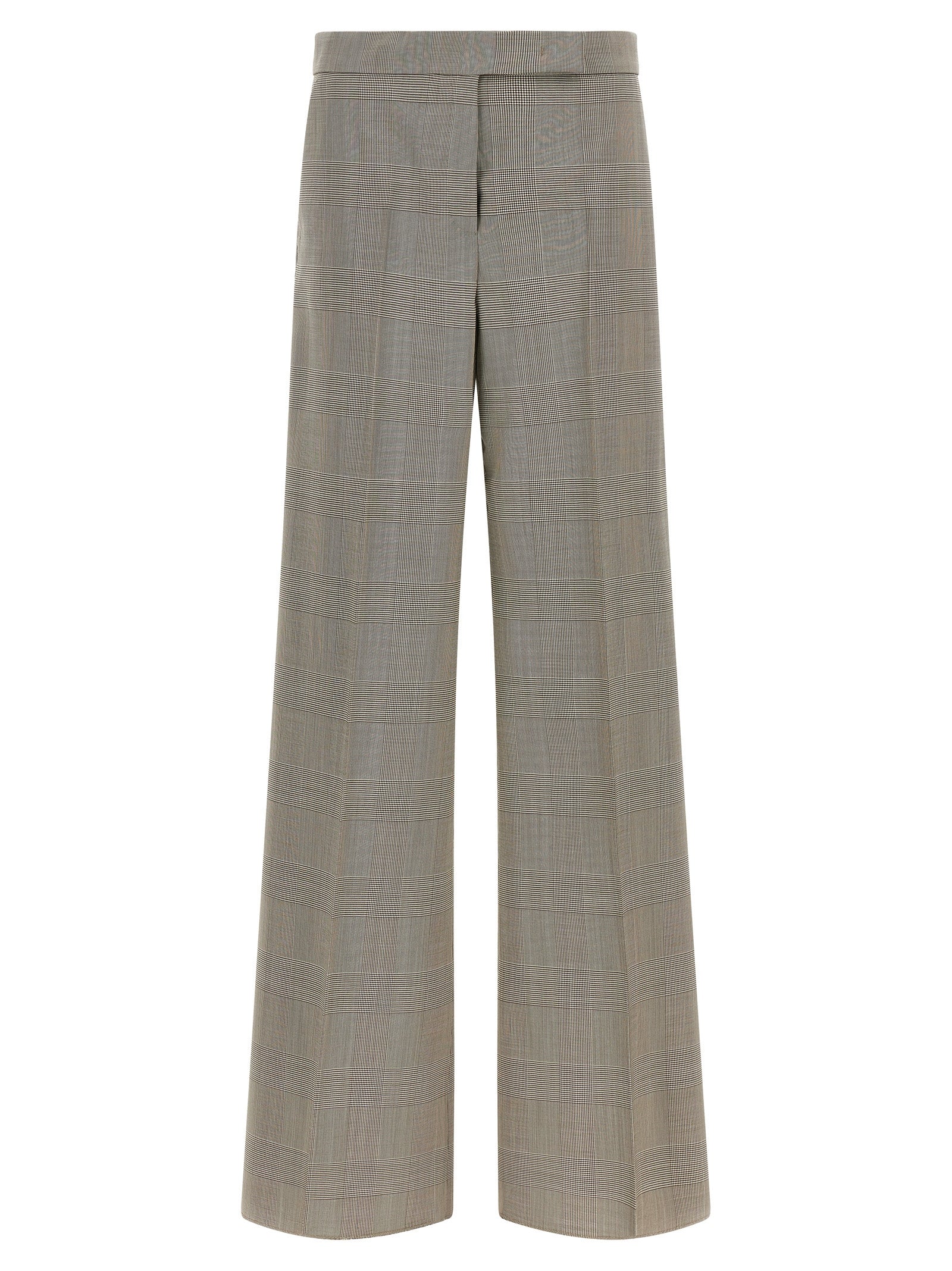 Max Mara Graue Wollstoffhose