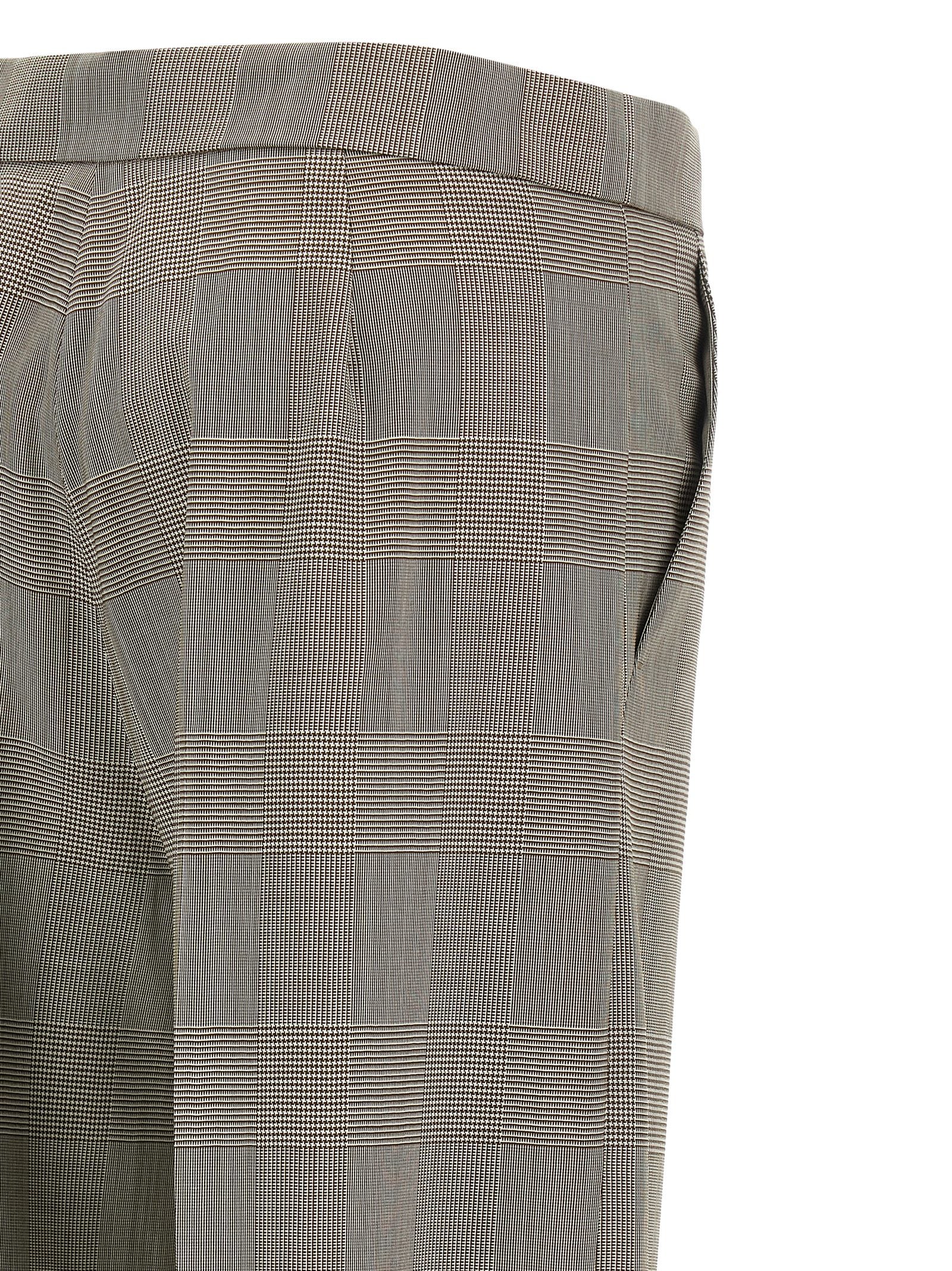 Max Mara Graue Wollstoffhose