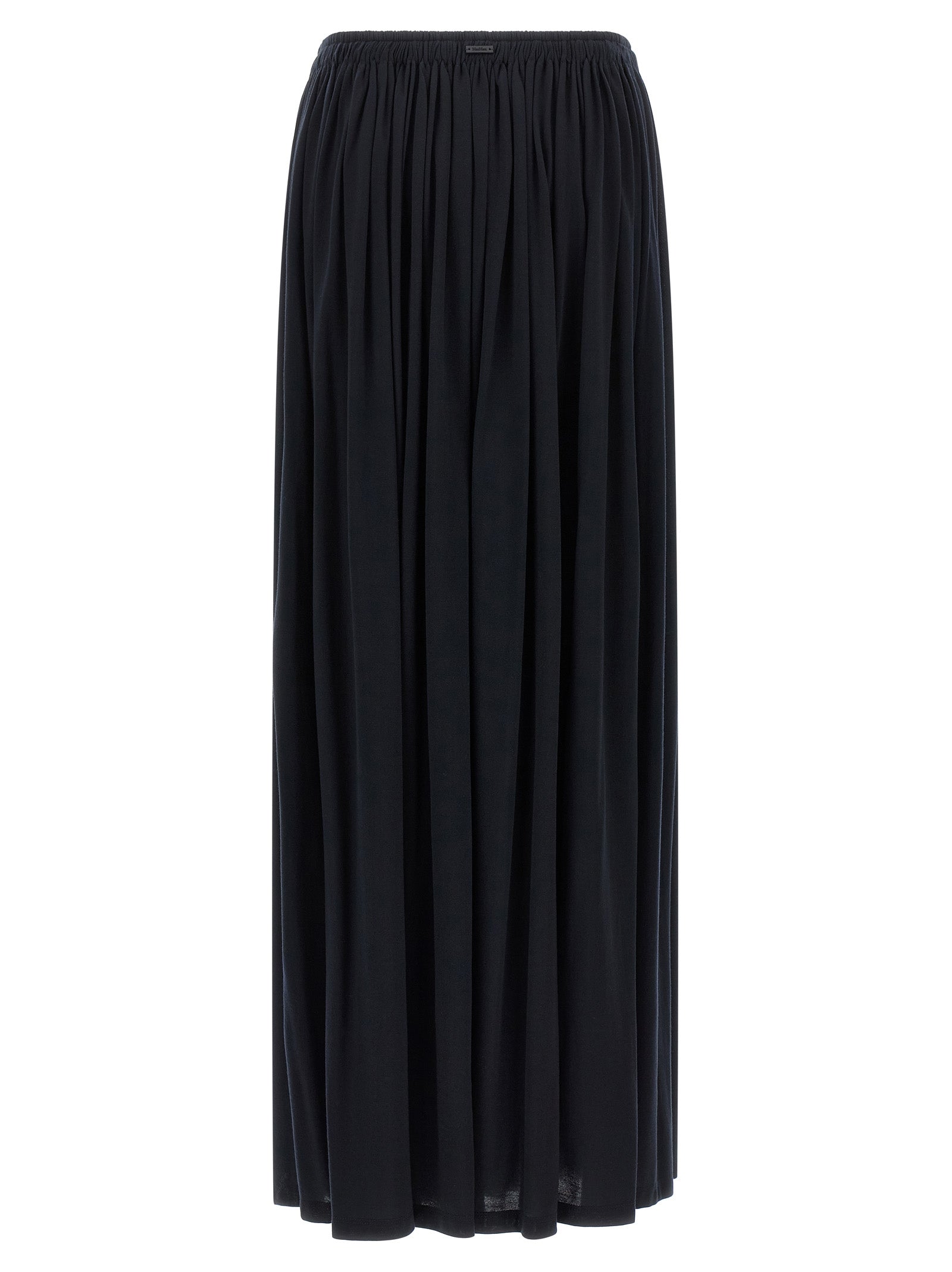 Max Mara Blaue Lyocell-Minirock