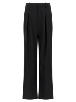 MM6 Maison Margiela Schwarze Freizeithose aus Polyester