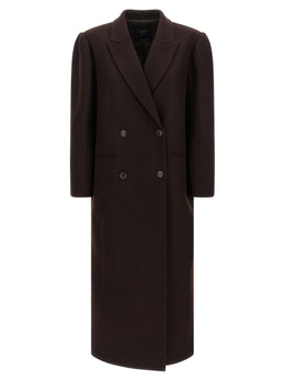 Twinset Brauner Wollmantel