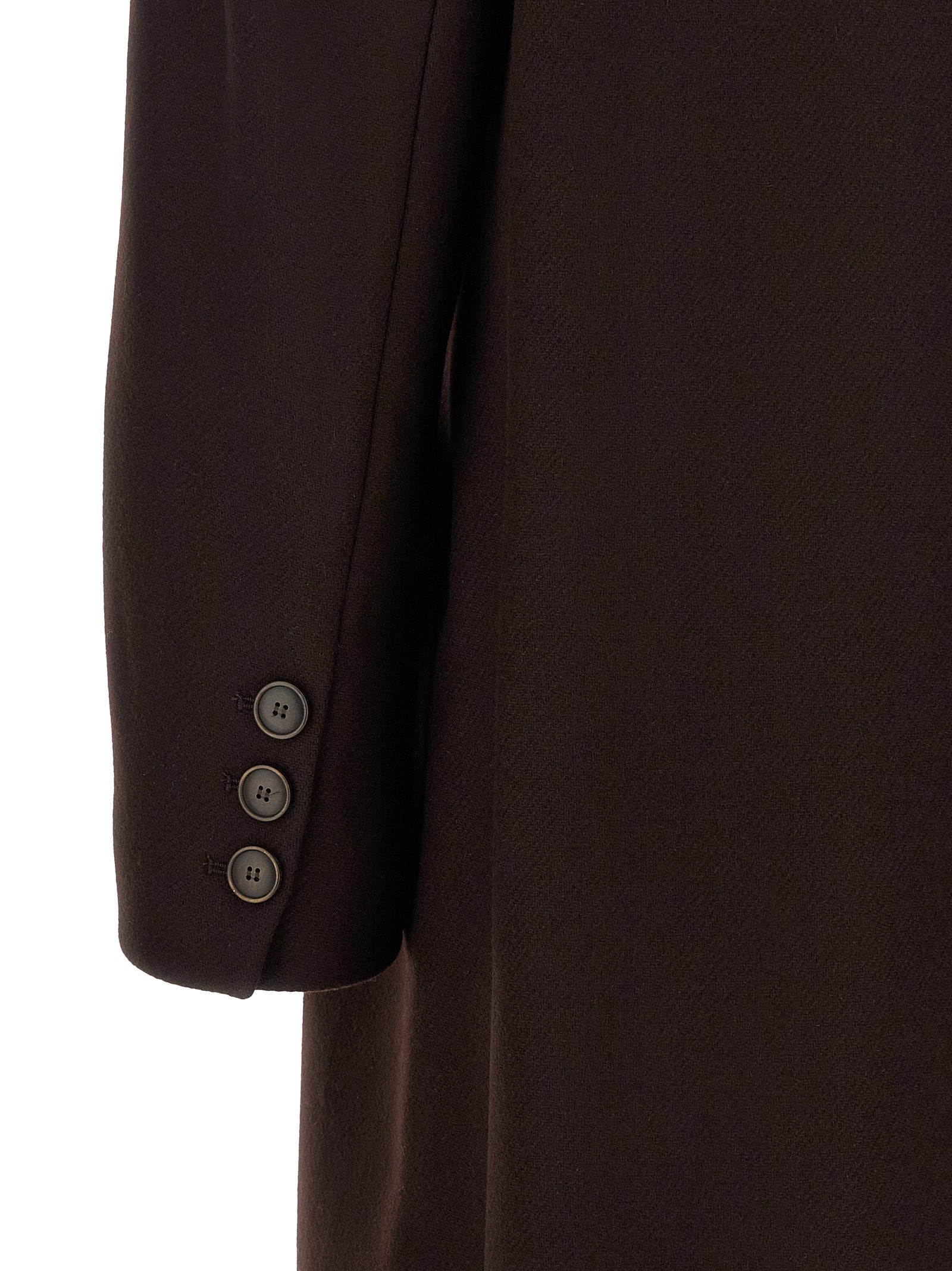 Twinset Brauner Wollmantel