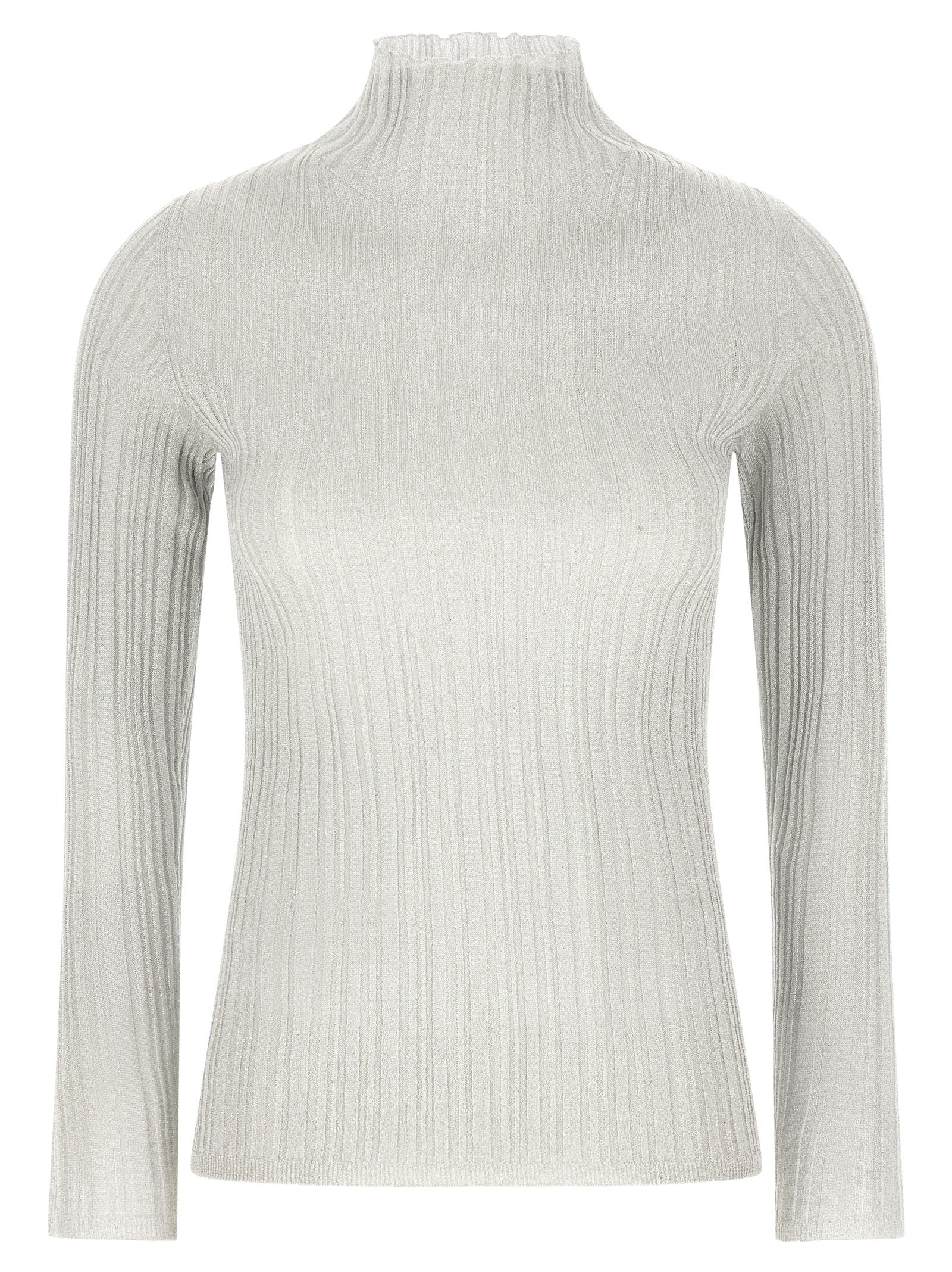 Fabiana Filippi Grauer Cardigan aus Viskose