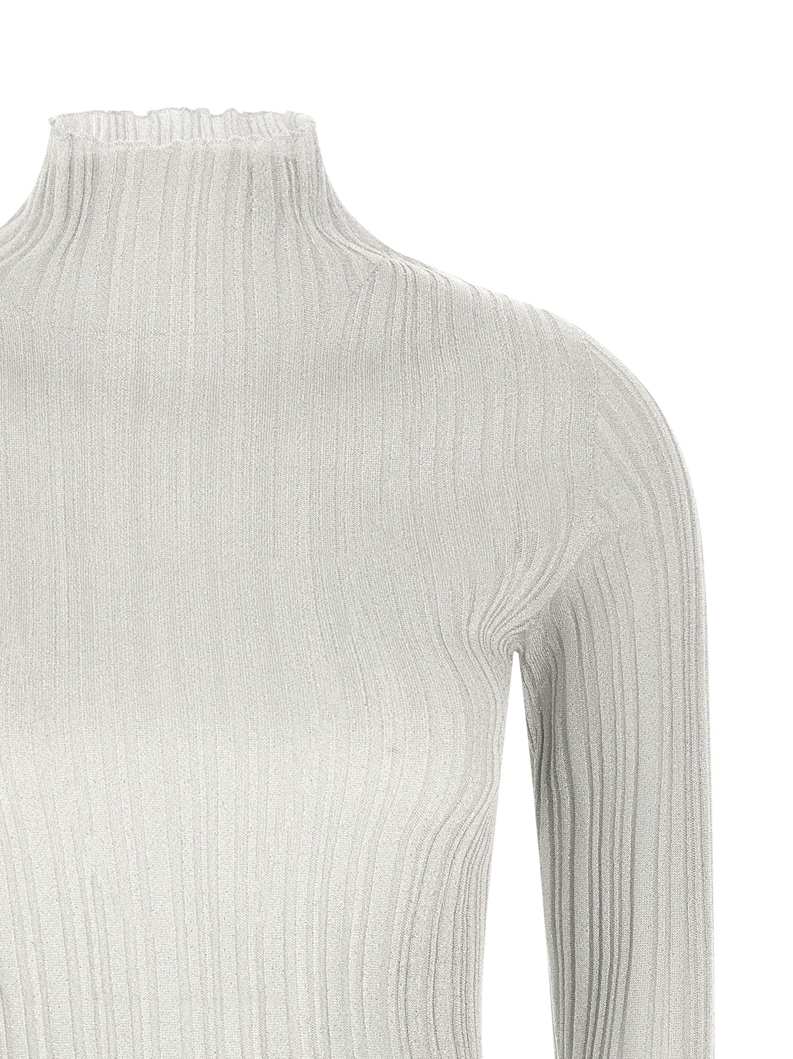 Fabiana Filippi Grauer Cardigan aus Viskose