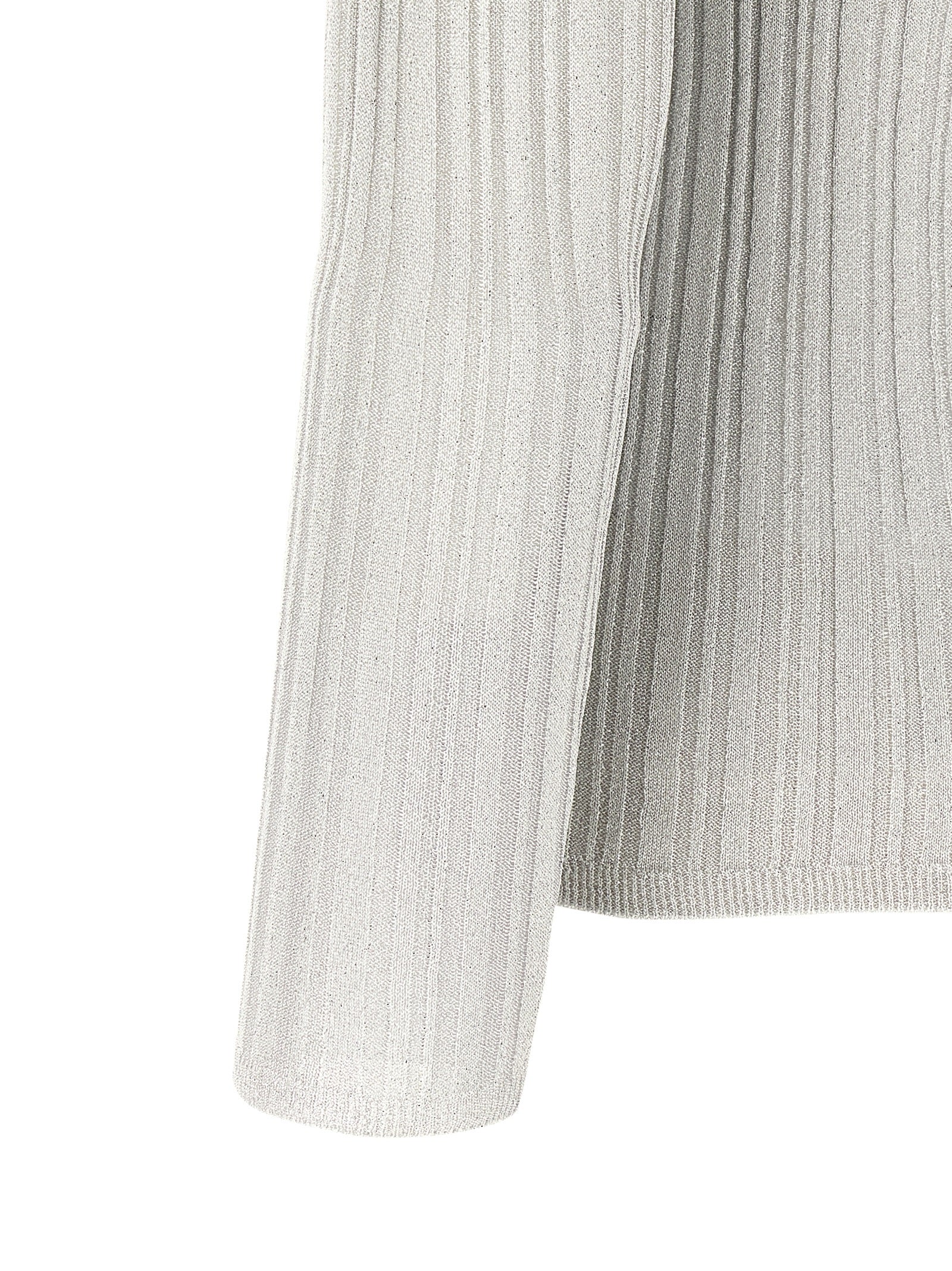 Fabiana Filippi Grauer Cardigan aus Viskose