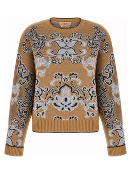 Twinset Brauner Wollcardigan