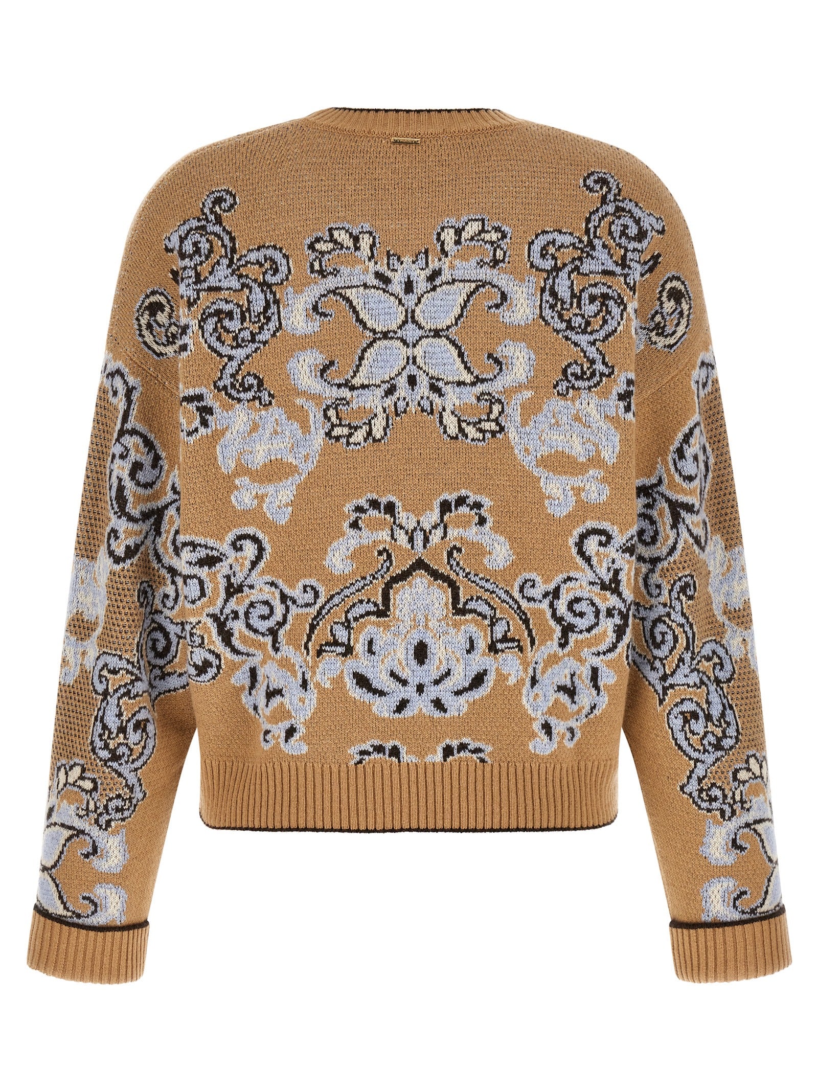 Twinset Brauner Wollcardigan