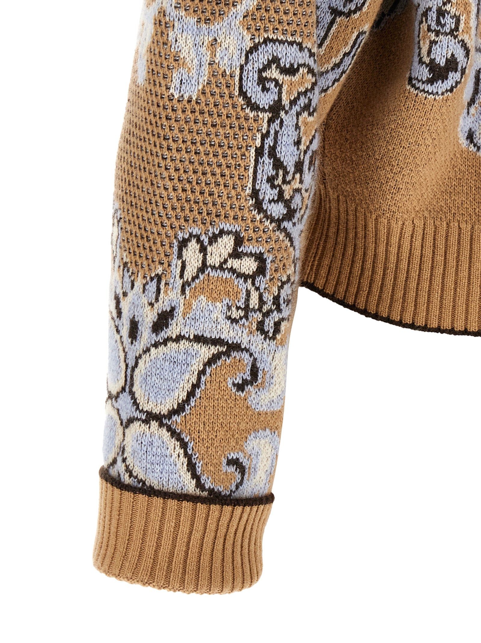 Twinset Brauner Wollcardigan