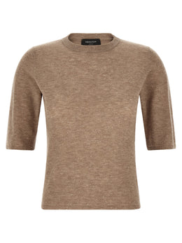 Fabiana Filippi Beige Woll-T-Shirt