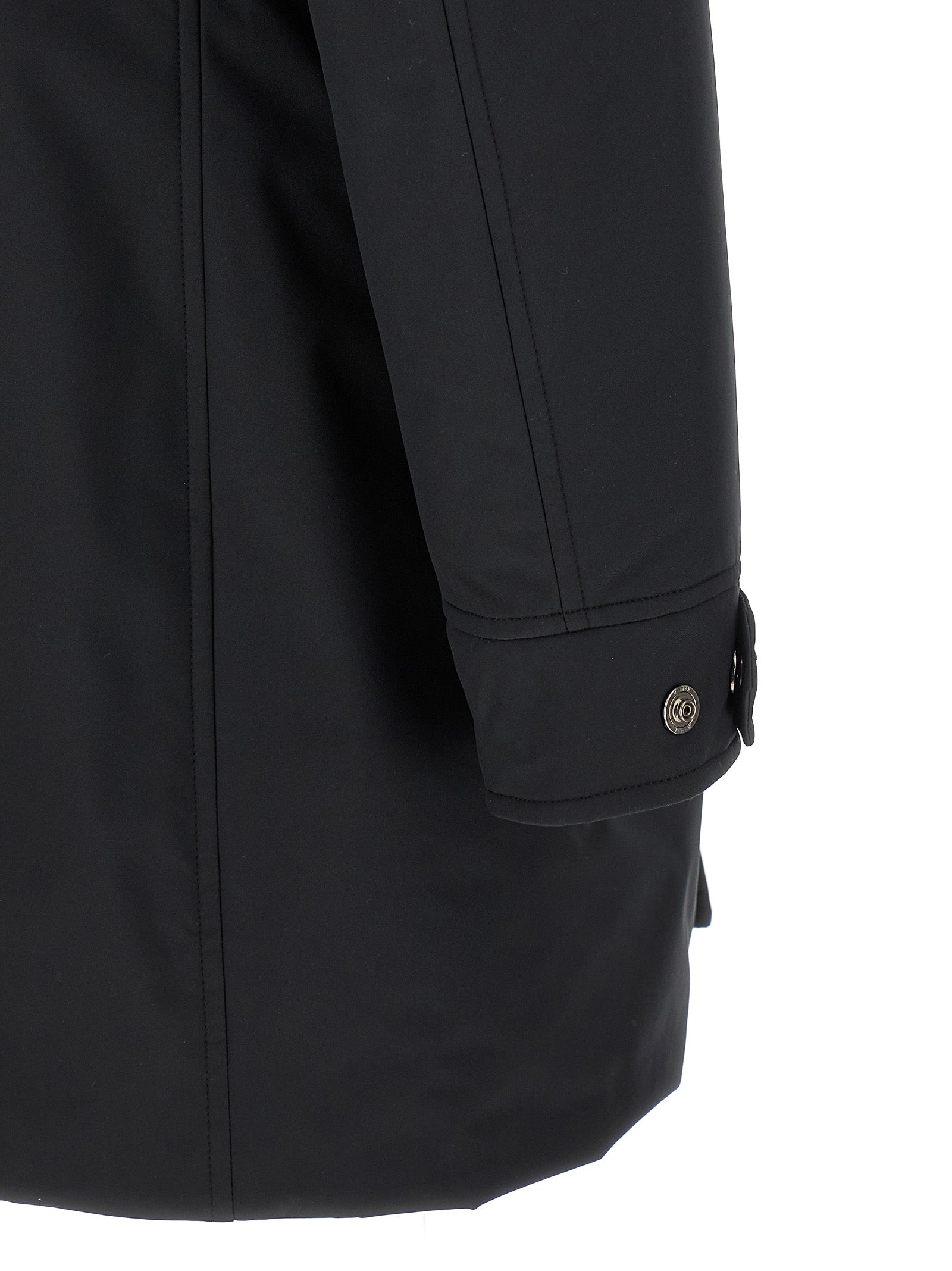 MooRER Blauer Wollparka