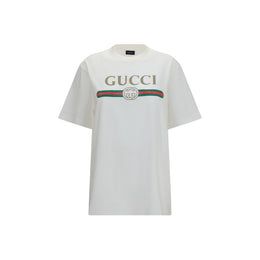 Gucci Weißes Baumwoll-T-Shirt