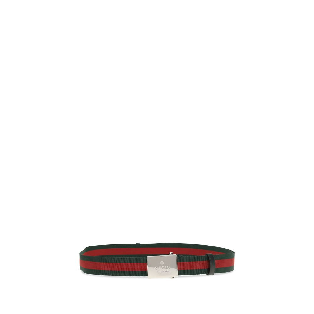Gucci Mehrfarbiger Baumwoll-Gürtel Regular